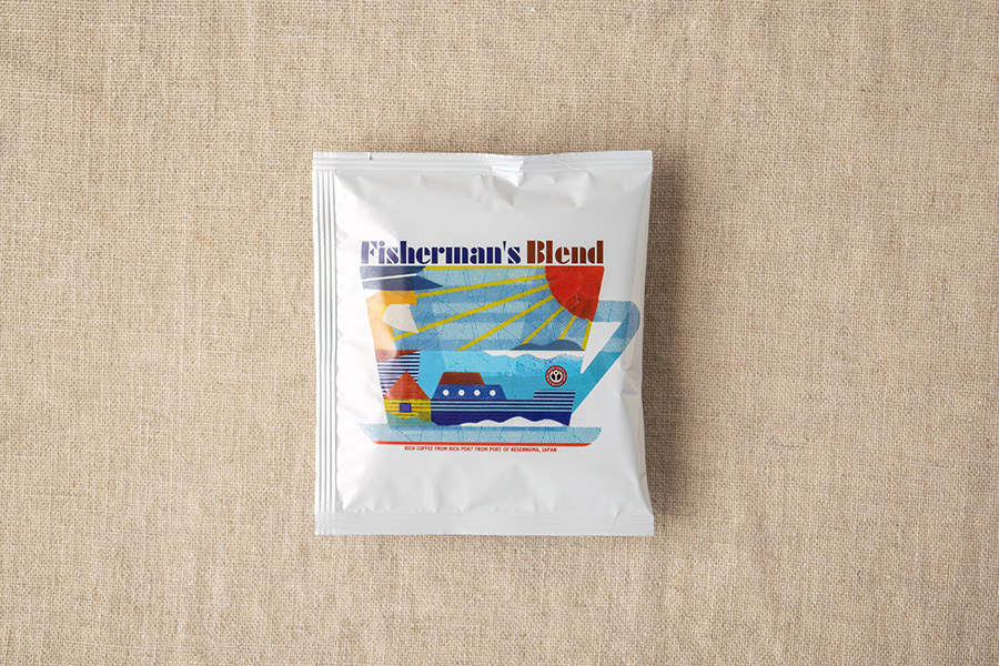 「フィッシャーマンズブレンド」カップオンコーヒー（１P）