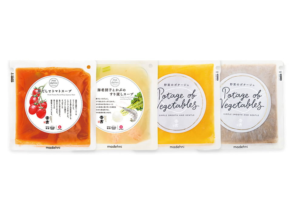 スープとポタージュ詰合せ