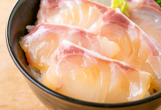 いしなぎ漬け丼