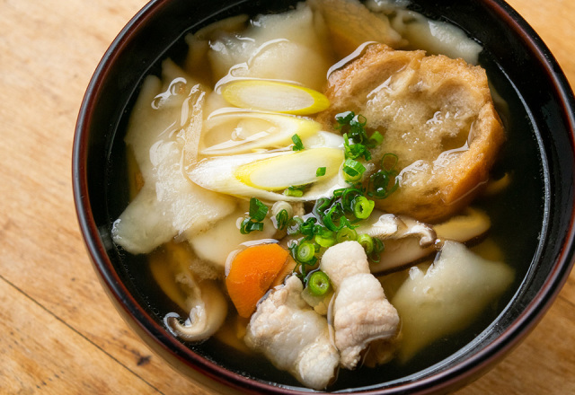 宮城の郷土料理はっと汁とたかはし果樹園さんの梨|気仙沼から無添加手作りお惣菜・海鮮をお取り寄せなら斉吉