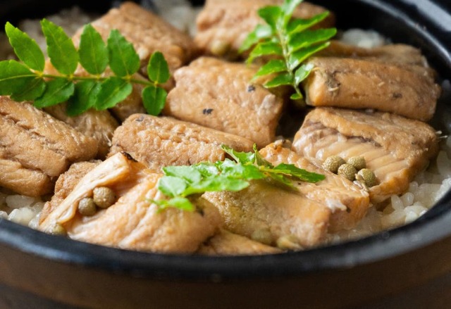 三陸穴子と実山椒の炊き込みご飯（2合用）