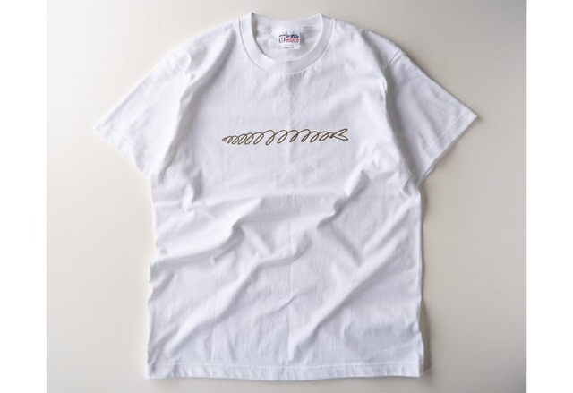 金のさんまTシャツ白（サイズL）