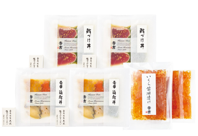 豪華海鮮丼詰合せ｜気仙沼から無添加手作りお惣菜・海鮮をお取り寄せ