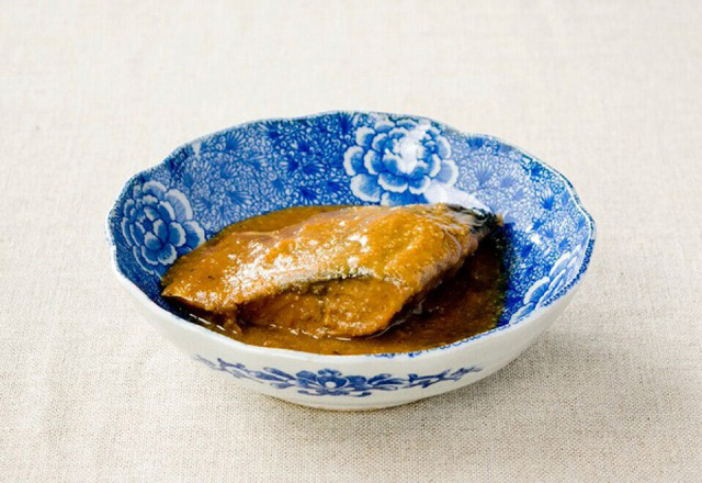 鯖の胡麻味噌煮