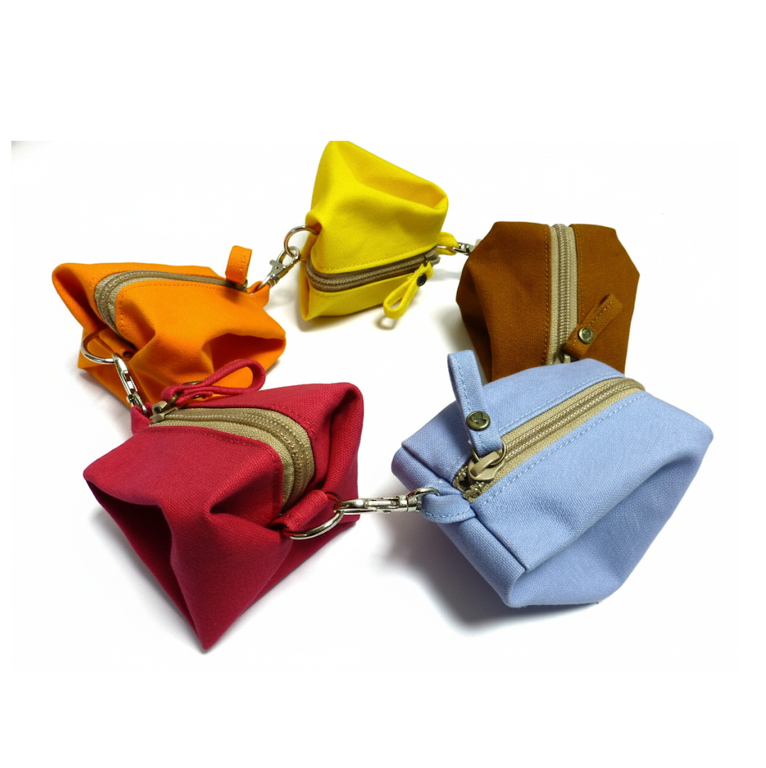 帆布三角ポーチ [尾道帆布鞄 彩工房]【メール便可】