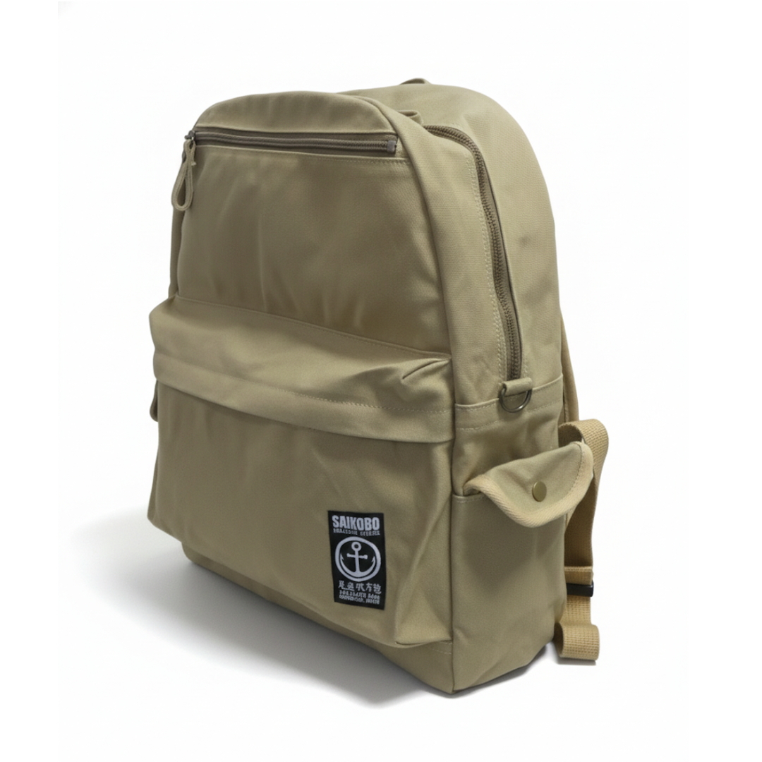 Zipリュック（B4）[尾道帆布鞄 彩工房]