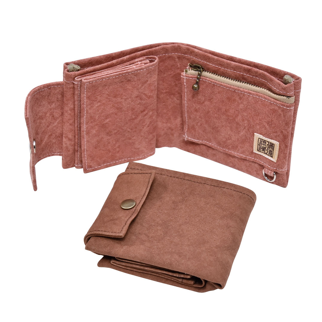 備後浪漫 二つ折り財布 [尾道帆布鞄 彩工房]【メール便可】