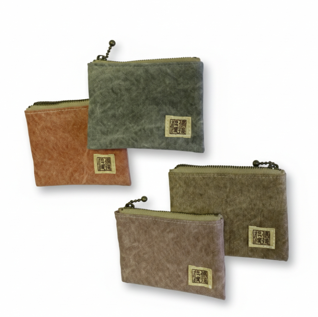 備後浪漫コインケース（ファスナー仕様）[尾道帆布鞄 彩工房]【メール便可】