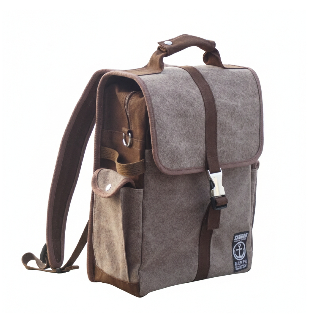 備後浪漫 COMBO-Z 2WAY (A4ファイル対応)　[尾道帆布鞄 彩工房]