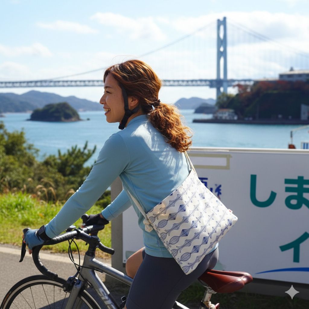 しまなみサコッシュ [尾道帆布鞄 彩工房]【メール便可】