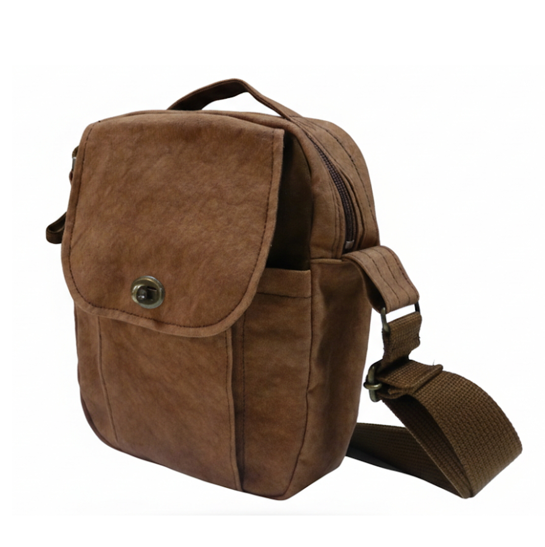 柿渋染帆布 小鈴   [尾道帆布鞄 彩工房]