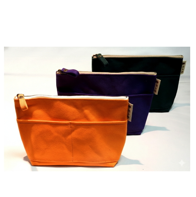 帆布大ポーチ [尾道帆布鞄 彩工房]【メール便可】