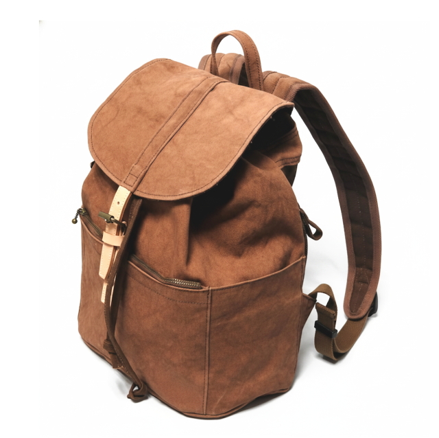 Piccola-Zipリュック [尾道帆布鞄 彩工房]