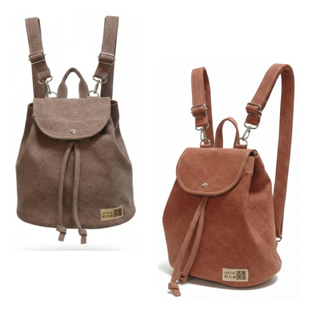 備後浪漫 プチ・リュック（2WAY)　[尾道帆布鞄 彩工房]