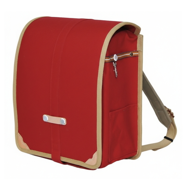 帆布ランドセル ランザック（赤）[尾道帆布鞄 彩工房]