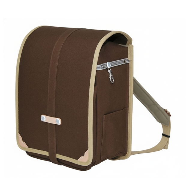 帆布ランドセル ランザック（茶色）[尾道帆布鞄 彩工房]