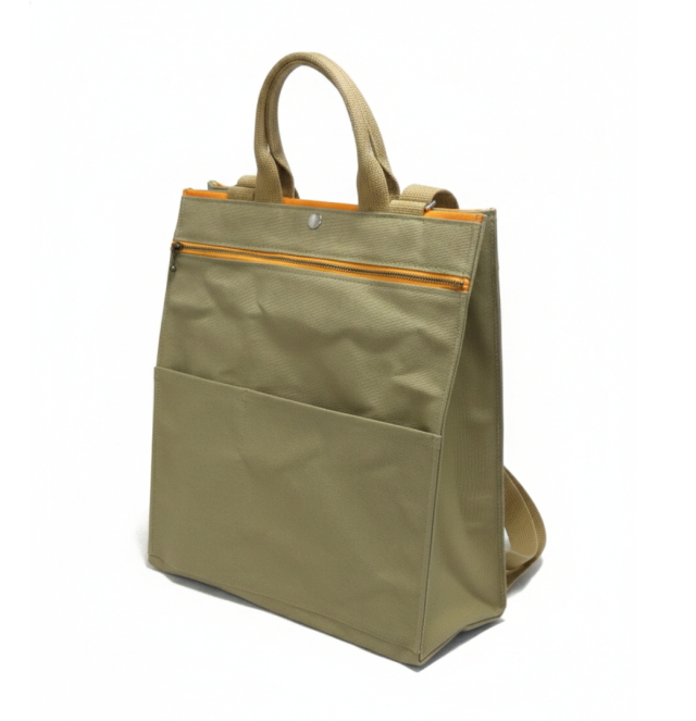 リュックトート（A4スクエア）2WAY　[尾道帆布鞄 彩工房]