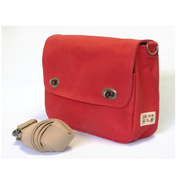 Ｗerk 横型　ショルダー&ウエストバッグ　[尾道帆布鞄 彩工房]