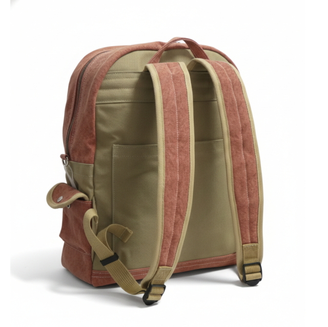 備後浪漫 Zipリュック（B4）[尾道帆布鞄 彩工房]