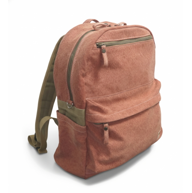 備後浪漫 Zipリュック（B4）[尾道帆布鞄 彩工房]