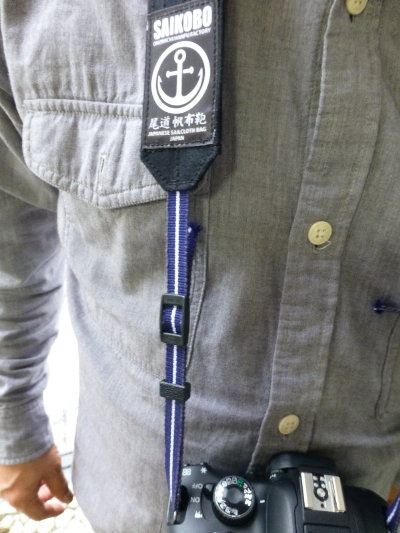 1眼レフ用カメラストラップ（標準タイプ）[尾道 帆布鞄 彩工房]