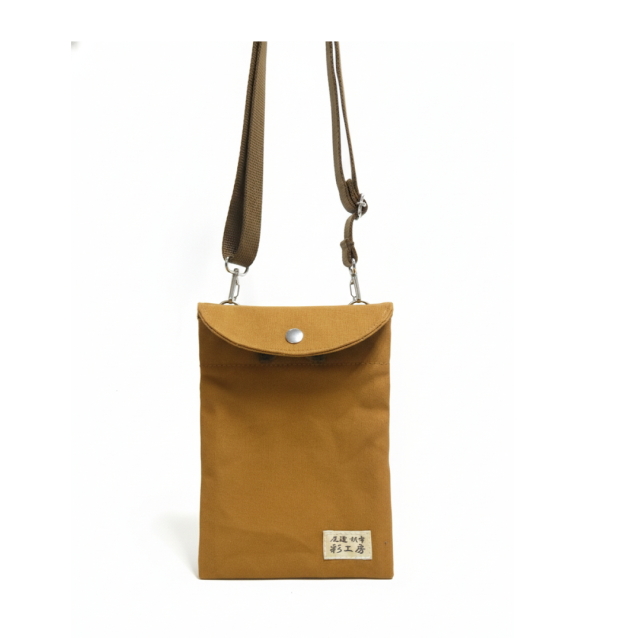 スリムポシェット（大）[尾道帆布鞄 彩工房]【メール便可】