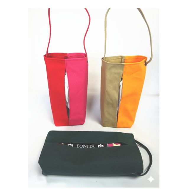 帆布ティッシュボックス [尾道帆布鞄 彩工房]【メール便可】