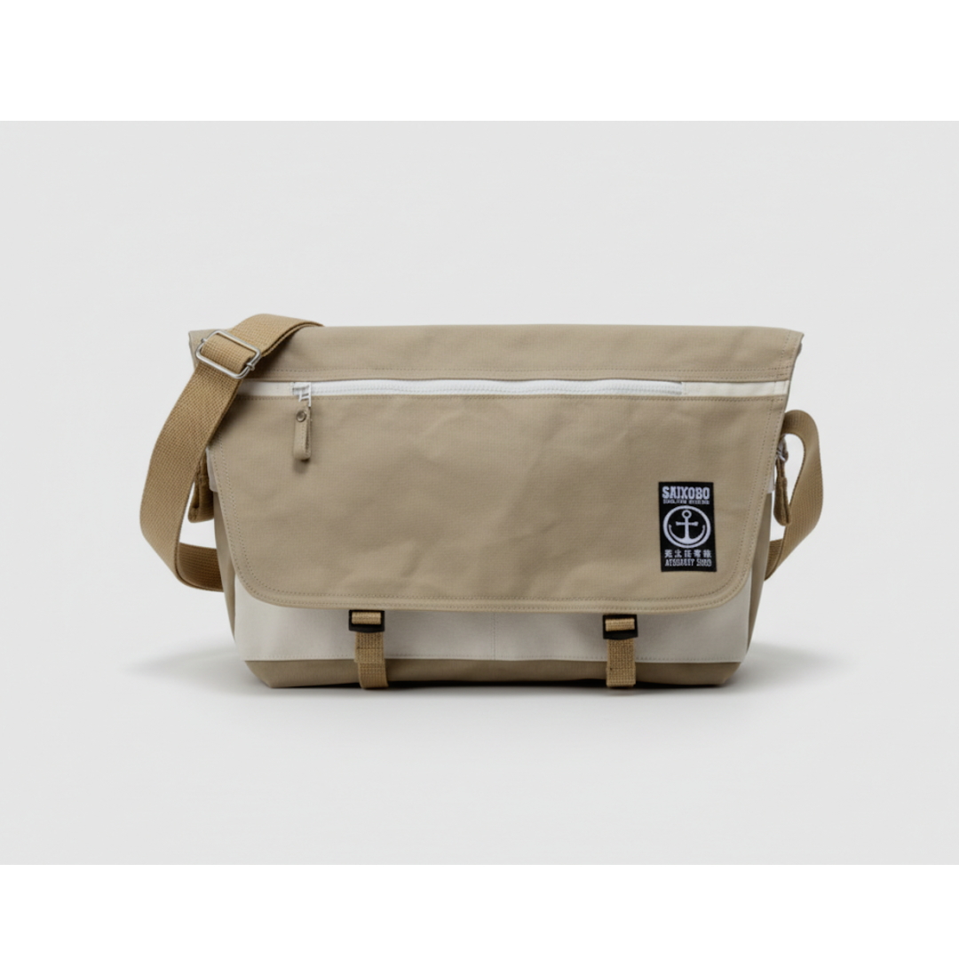 帆布メッセンジャーバッグ [尾道帆布鞄 彩工房]