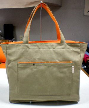 ｂlock 大 A3対応の帆布トートバッグ 色が選べる 尾道 帆布鞄 彩工房