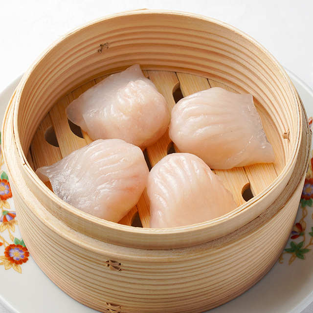 海老入り蒸し餃子　４個入