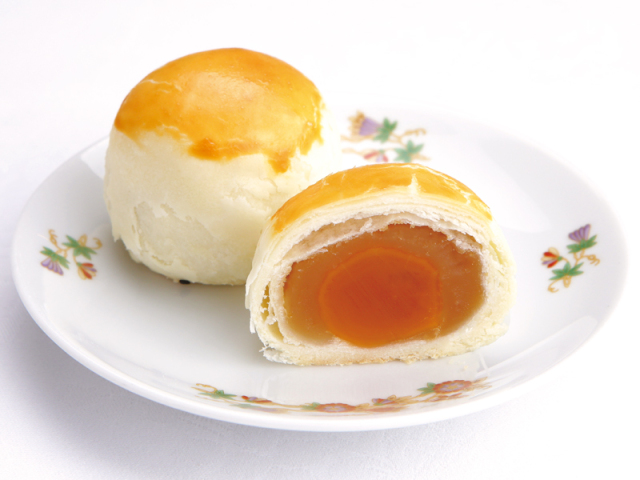 【期間限定】中秋月餅(塩たまご1個入りパイ）