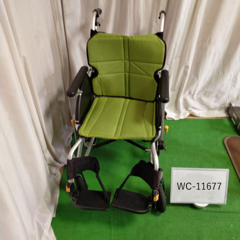 【Bランク品 中古 車椅子】松永製作所 介助式車椅子 ネクストコア NE