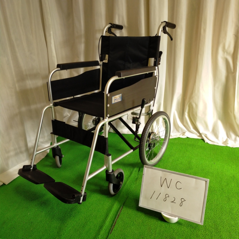 【Bランク 中古 車椅子】ミキ 介助式車椅子 USG-2 (WC-11828)