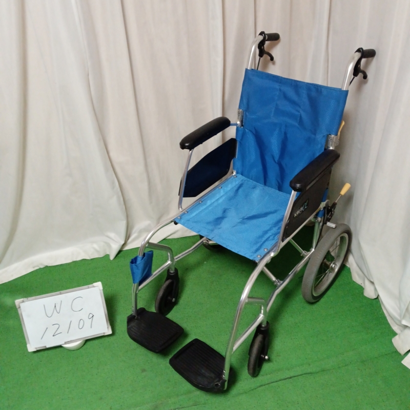 【Bランク品 中古 車椅子】日進医療器 介助式車椅子 NAH-L7α Aパッ