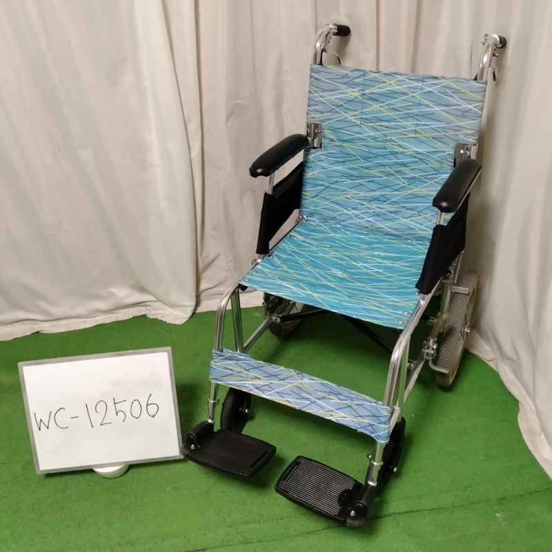 【Bランク 中古 車椅子】日進医療器 介助式車椅子 NAH-L7 (WC-12506)