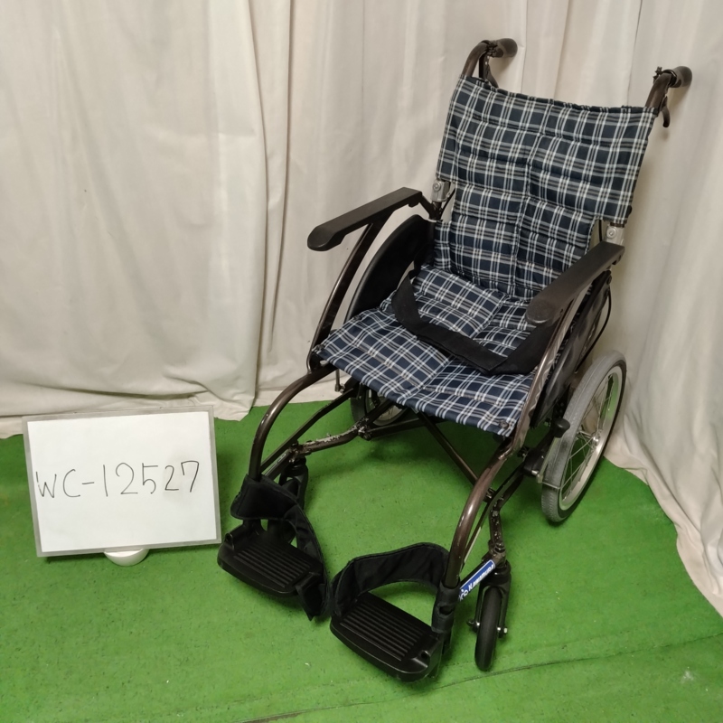 【Bランク 中古 車椅子】カワムラサイクル 介助式車椅子 ウェイビッ