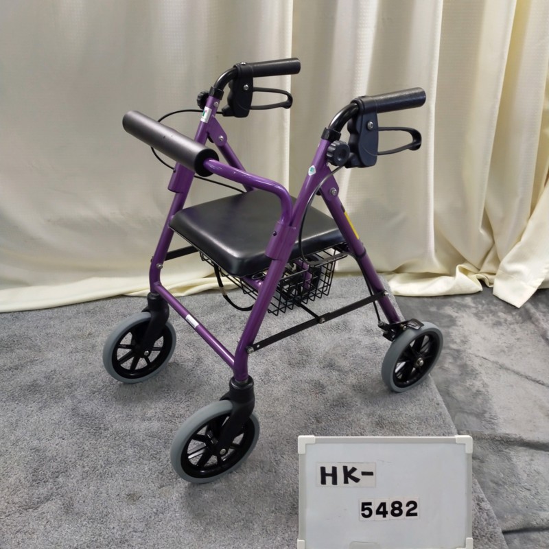 送料無料‼︎歩行器　竹虎タケトラ【ハッピーミニ】B介護　リハビリに 竹虎ヒューマンケア ハッピーⅡNB ブルーメタリック 歩行車