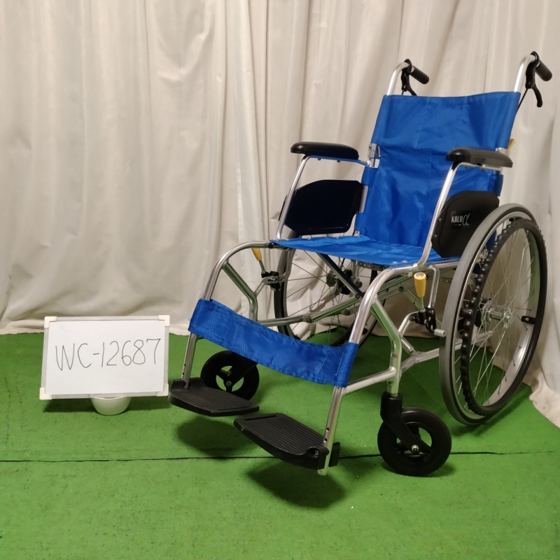 【Bランク 中古 車椅子】日進医療器 自走式車椅子 NA-L8α Aパッケー