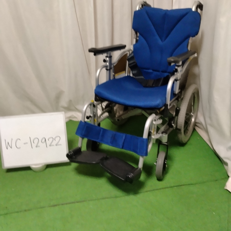【Bランク 中古 車椅子】カワムラサイクル 介助式車椅子 KZ16-38 (WC