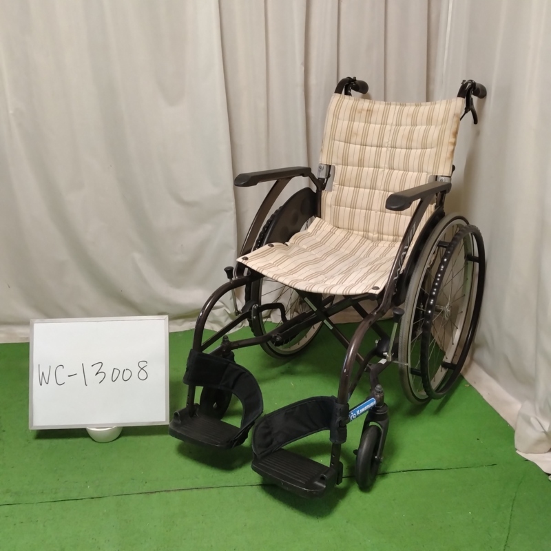 【Bランク 中古 車椅子】カワムラサイクル 自走式車椅子 ウェイビッ
