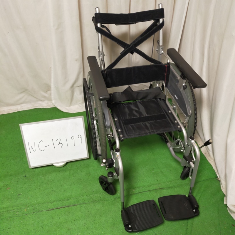 【Bランク 中古 車椅子】日進医療器 自走式車椅子 座王 NA-506W (室