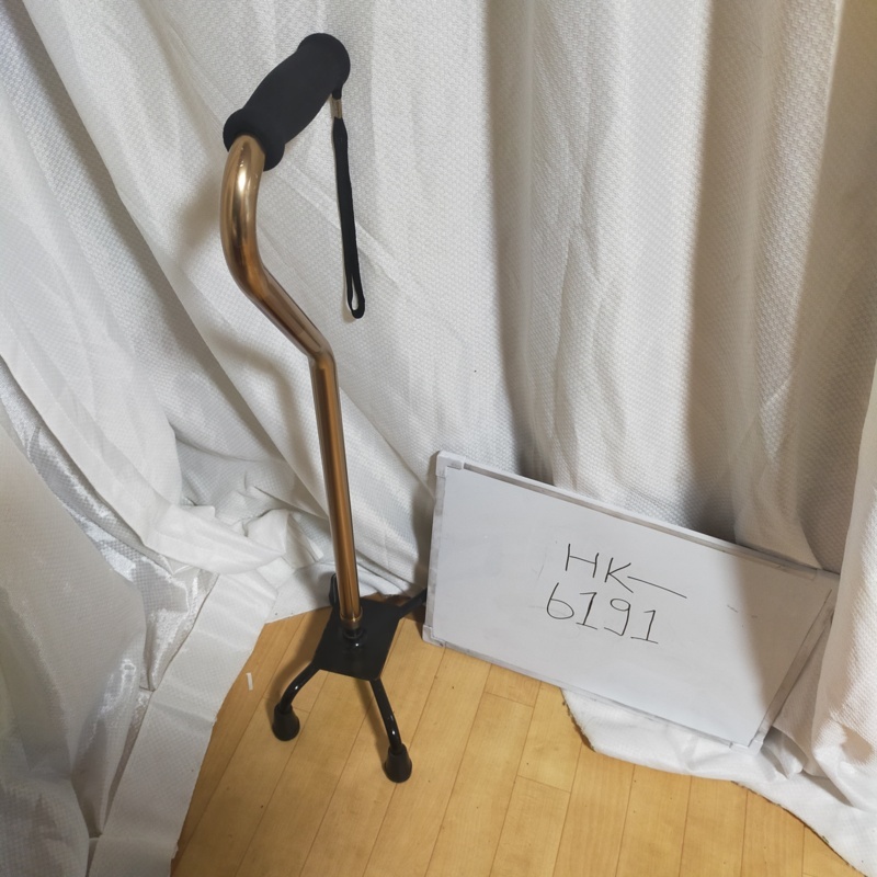 【Bランク 中古 杖】ミキ アルミ製四点杖 MRA-01613(HK-6191)