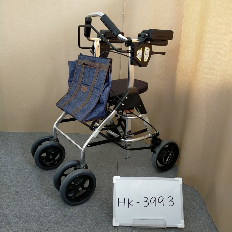 中古 歩行器「テイコブリトルRF」（幸和製作所／WAW02／四輪歩行器／Aランク）[HK-3993]