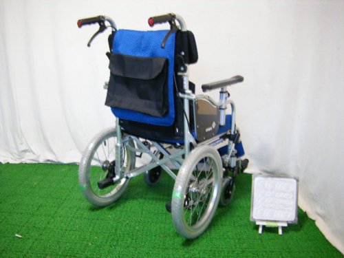車椅子「介助式車椅子」（カワムラサイクル／KZ16-38-SL／介助式／多  