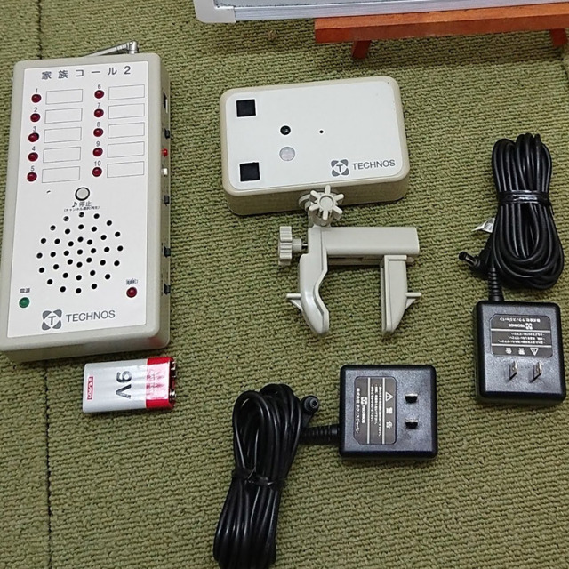 【Aランク 中古 徘徊感知器】テクノスジャパン 家族コール HK-2C (OT