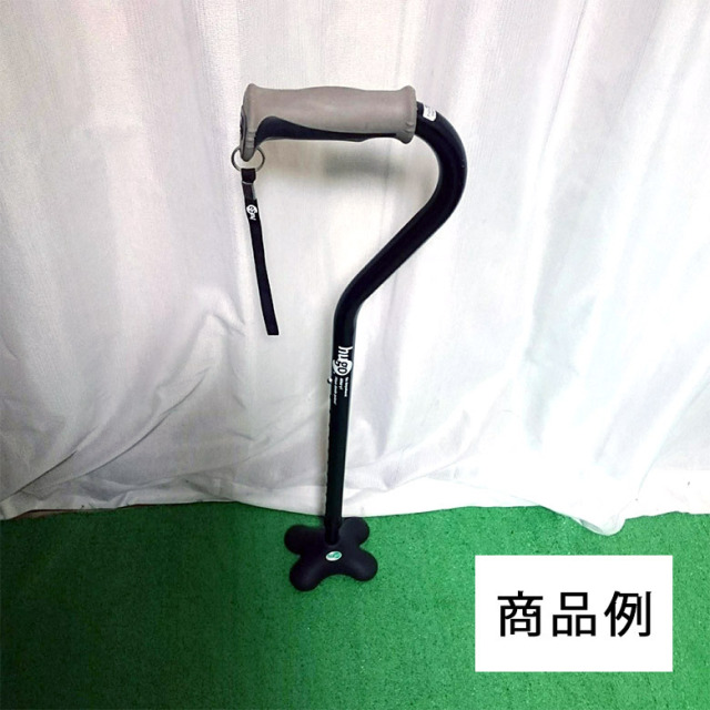 【中古 杖 Aランク】竹虎ヒューマンケア ヒューゴステッキオフセット