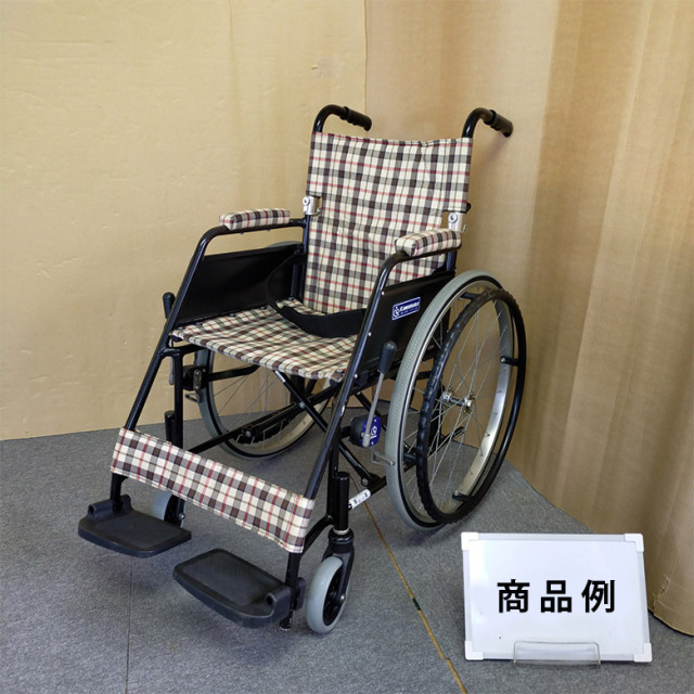 【中古 車椅子 Aランク】カワムラサイクル 自走式車椅子 KL22-40B (W