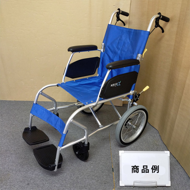 NAH-L7α  介助式車椅子　ノーパンクタイヤ NAH-L7α Aﾊﾟｯｹｰｼﾞ 日進医療器 KALU7α 超軽量 介助 カルナナ A
