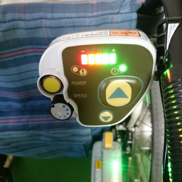 【中古 電動車椅子 Bランク】松永製作所 MY-1 JWX (DK-294)