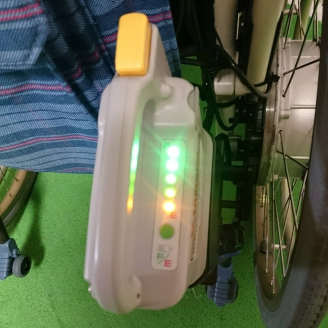 【中古 電動車椅子 Bランク】松永製作所 MY-1 JWX (DK-294)